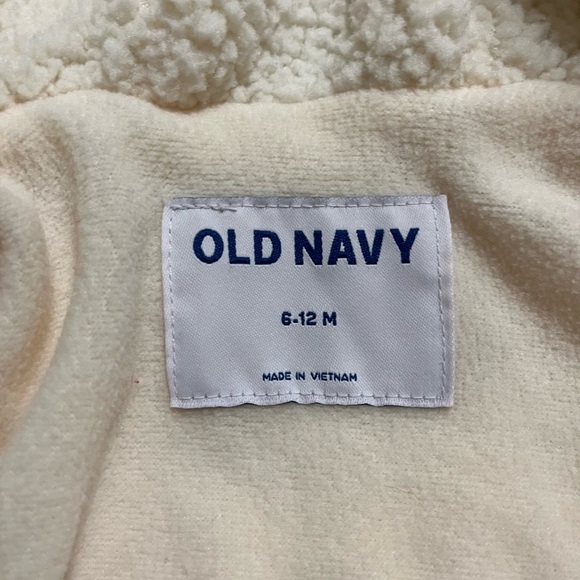 Old Navy Hooded Mixed Material Jacket For Toddler - Picture 4 of 4